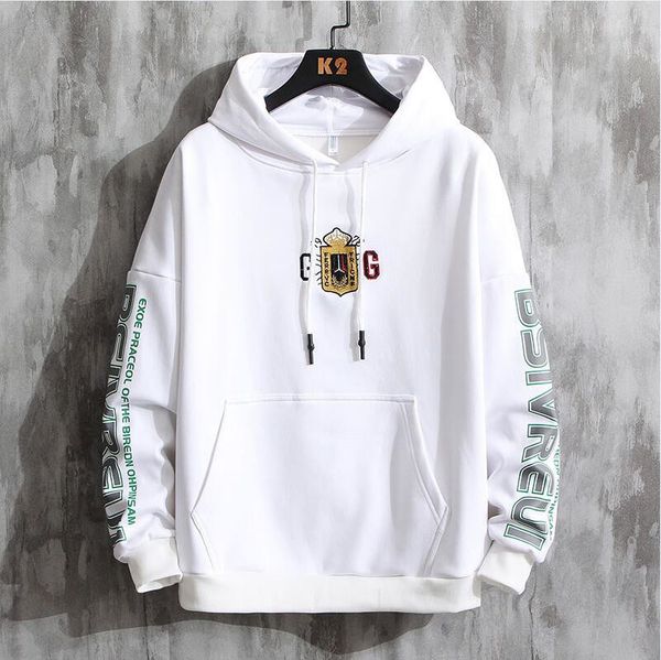 

new designer hoodies for men spring mens hoodie sweatshirt loose style sportwear njjj8dfashion pullover print white black pattern fashion s