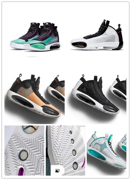 

big kid мужской баскетбольной обуви 34 xxxiv затмение синий пустота чикаго увеличить затмение бред amber взлет pe green glow metallic silver, Black