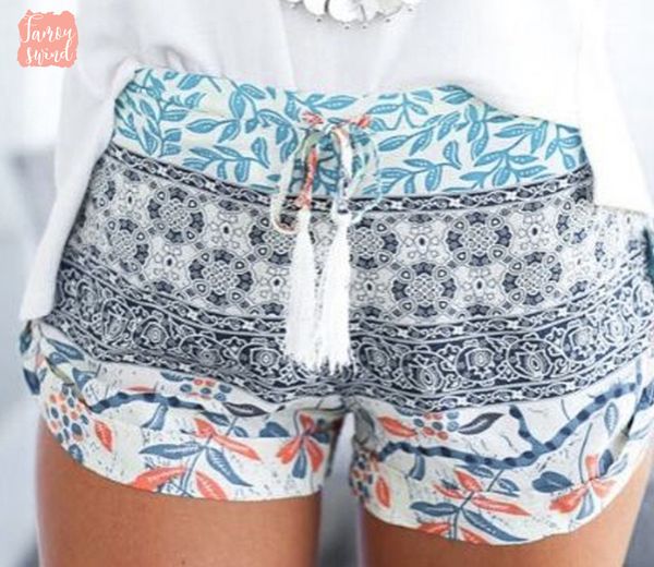 

мода сексуальные шорты женщины brand summer casual высокой талией hot sexy печатных feminino шорты брюки осуществления, White;black