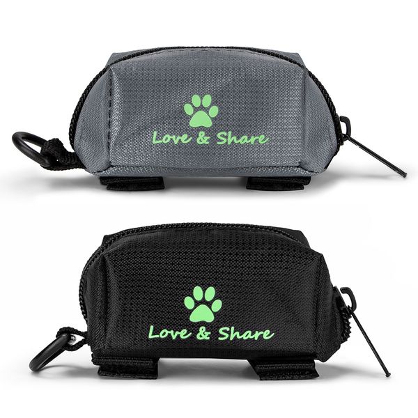 

waste poop bags for pet dog cat travel pet dispenser waste dog puppy pick-up bags poop bag holder hook pouch