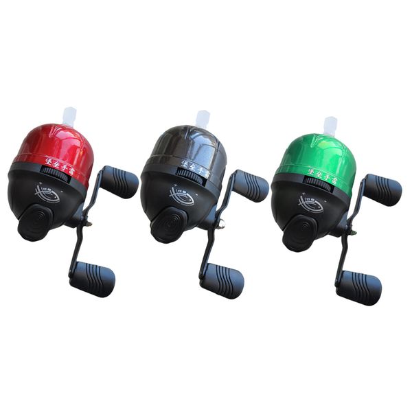 

3х нейлон spincast рыболовная катушка соленой воды с закрытым лицом под барабаны