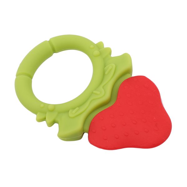 

детские игрушки прорезыватель food grade silicone прорезыватель фрукты форма винограда клубничный младенца infant жевательные зубные игрушки