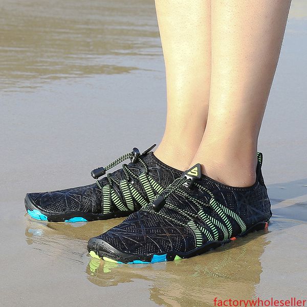 

lightgreen aqua shoes summer shoes men breathable woman sneakers beach slippers upstream shoes swimming diving socks