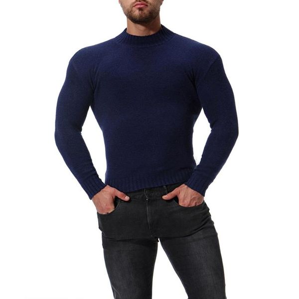 

men's sweaters solid winter o neck thick warm sweater man, White;black