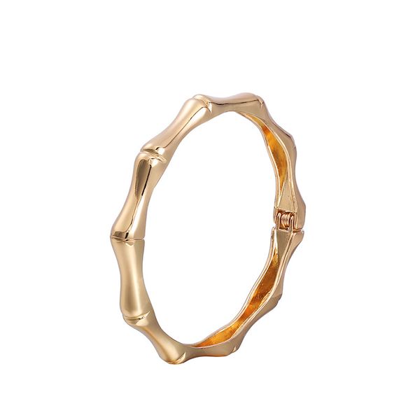 

women's fashion bracelet european and american popular simple wild bracelet bamboo bangle jewelry gift, Black