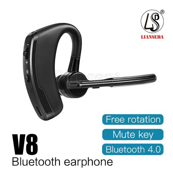

Высокое качество Bluetooth-гарнитура для наушников CSR4.2 Бизнес-стерео наушники с микрофоном Беспроводной универсальный голосовые наушники с пакетом Box