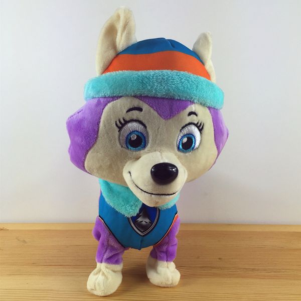 

selling plush electric toy russian/english singing walk dog plush patrol patrol
