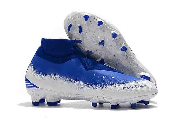 

new designer mens soccer cleats phantom vision elite df soccer shoes phantom vsn academy fg men football boots scarpe whiteblue