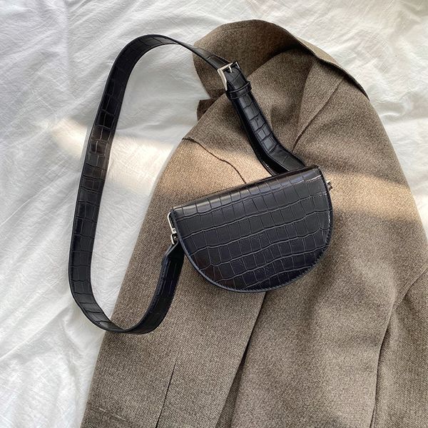 

женская полукруглая оболочка мини-сумка через плечо messenger bag