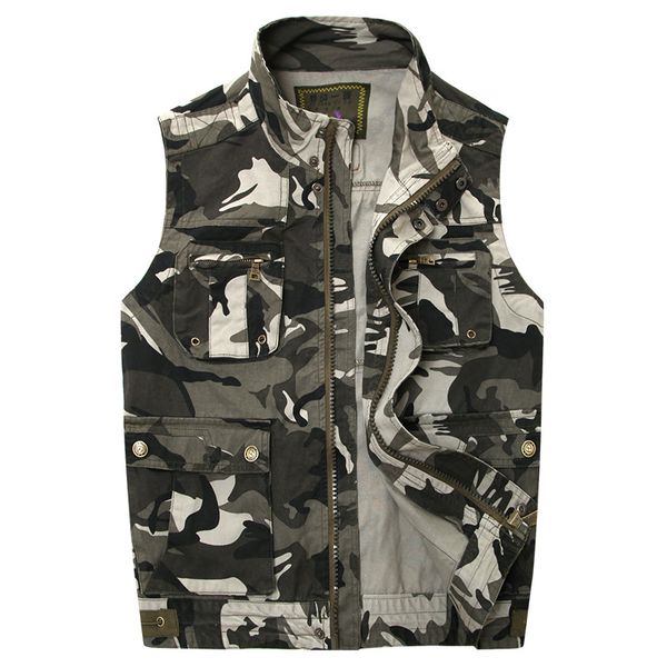 

afs jeep vest camouflage man outdoors leisure time go fishing pgraphy vest pure cotton more pocket will code, Camo
