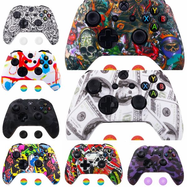 

pkvv8 chrome kit glossy faceplate front housing shell for replacement gold case xbox one elite series 2 controller model 1797