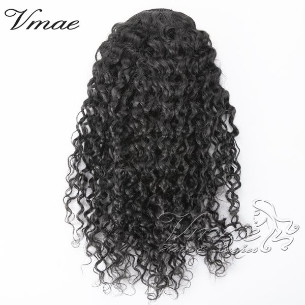 

vmae brazilian hair 8 to 28 inch natural color 100g 1g/s 3a ponytail virgin human hair extension, Black