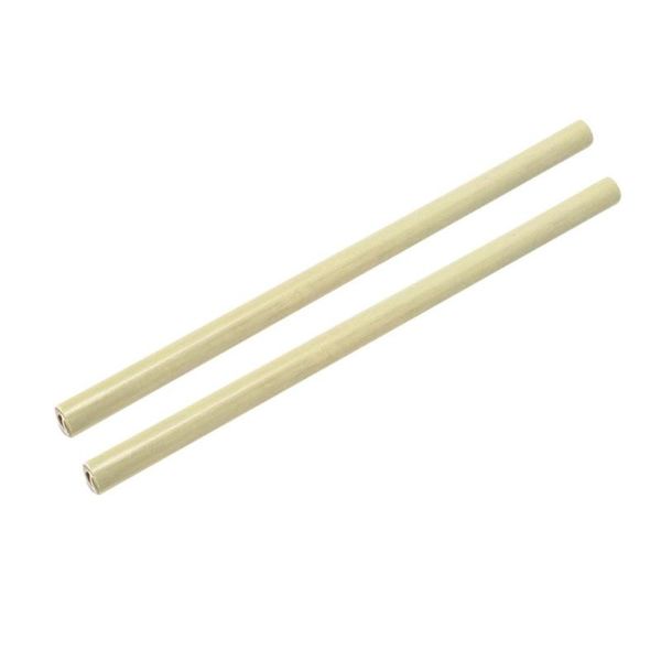 

1 pair natural bamboo drinking straws tableware for party birthday wedding
