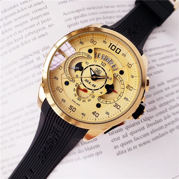 

TAG watch Run seconds quartz movement diameter 48mm Wristwatch brand man Watch Luxury waterproof stopwatch chronograph Wristwatches
