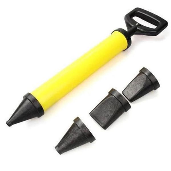 

cement lime sprayer gun cement filler sealant gun 66l/min with yellow 66mpa 4 66mm heads 66mm 0.5kg