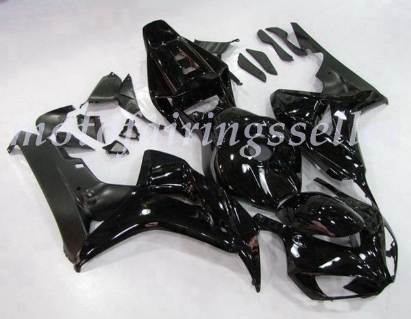 

oem quality new abs full fairings kits fit for honda cbr1000rr (2006-2007) cbr1000rr 06 07 bodywork set contrast black