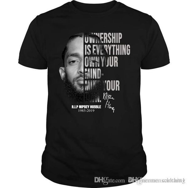 

nipsey hussle победа lap tour твердая mens tshirt печать повседневный с коротким рукавом 100% хлопок o шея tshirt, White;black