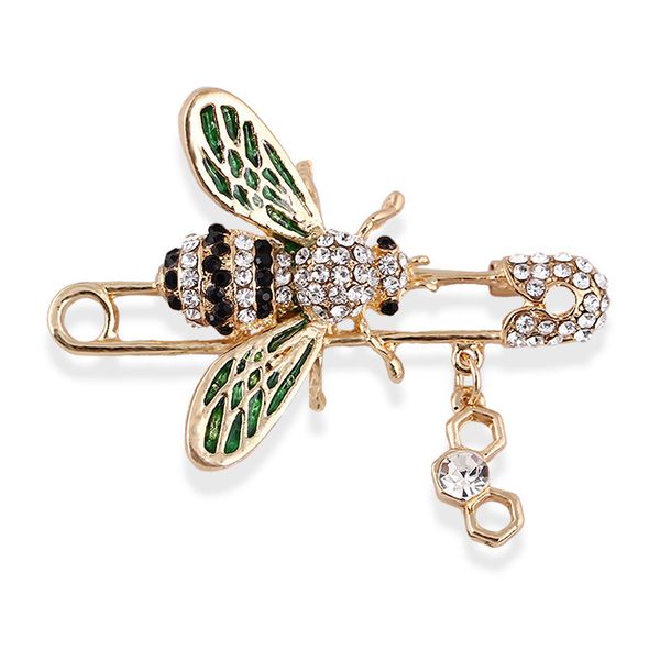 

originality bees brooch woman accessories temperament day korean coat cardigan all-match. clothing accessories pin buckle lead needle, Gray