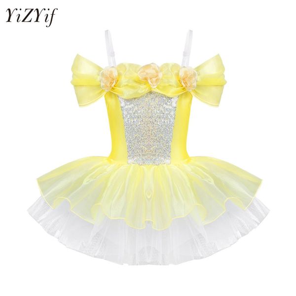 

ballet tutu dress girls gymnastics leotard dancewear ballet clothes children ballerina costume tutu 3d floral dress, Black;red