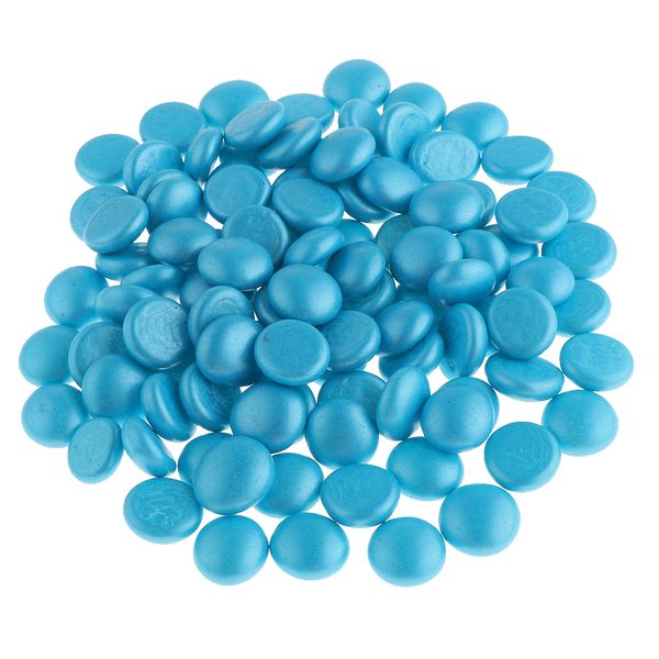

100pcs beautiful table scatters marbles balls flat botton fish tank pebbles glass crystal stones size mixed