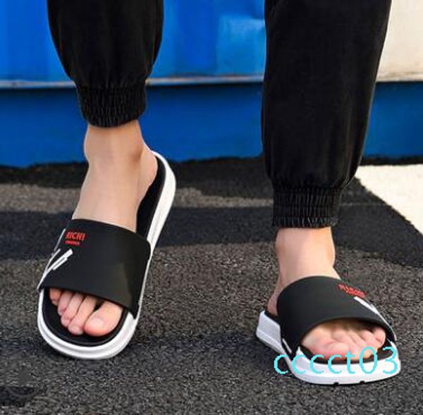 

fashion 2019 13 black lightweight men shoes solid color men big size classic slipper ct03