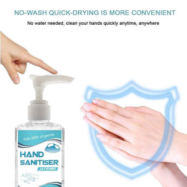 

60ml antibacterial hand sanitizer amino acid no-wash bacteriostatic disinfectant hand washing gel