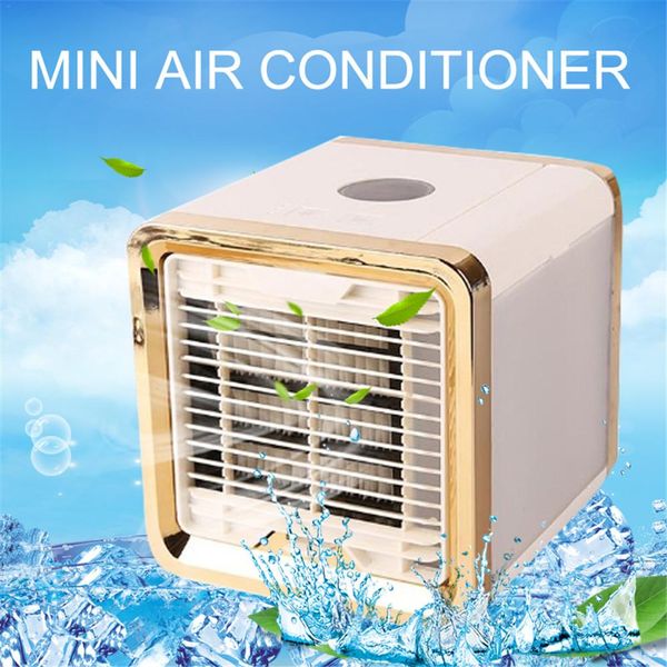 

car mini air cooler refrigeration humidification air purification usb fan conditioner with usb cable high/medium/low 3 modes
