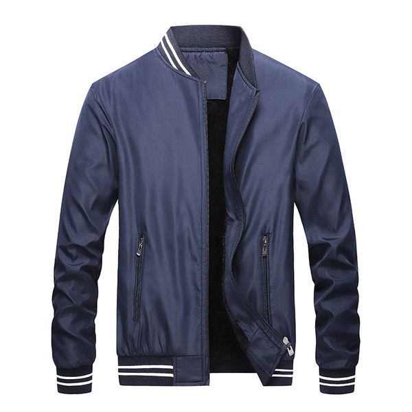 

mens designer winter daily jacket velvet casual jacket coat, Black;brown