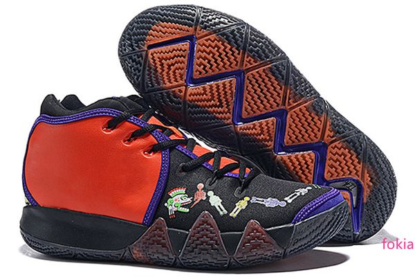 

2019 new irving 4 iv lucky charms men day of the dead color 4 basketball shoes trainers sneakers size 40-46