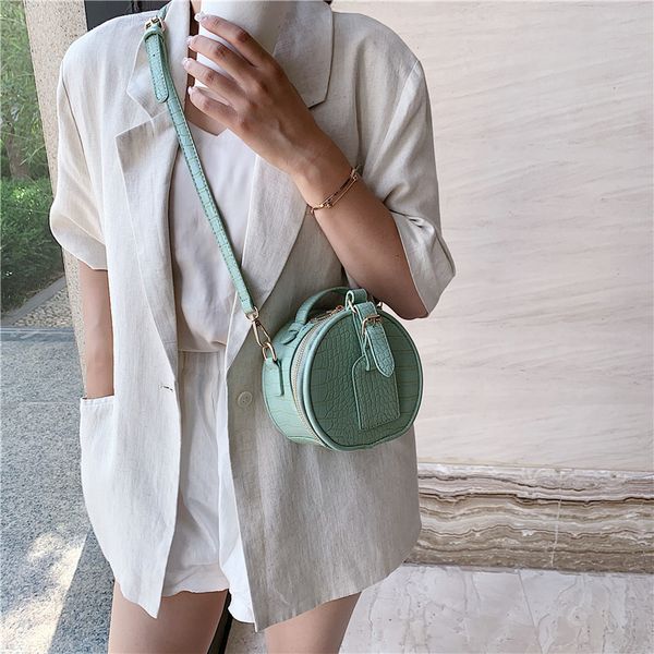 

2020 new shoulder bag women's casual fashion korean mini bag small round ladies crossbody