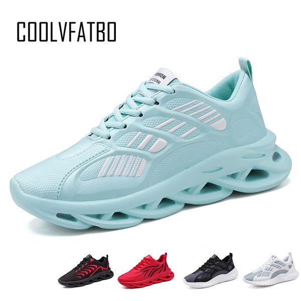 

coolvfatbo men tennis shoes breathable running sneakers men casual shoes shockproof sneakers sport walking, Black