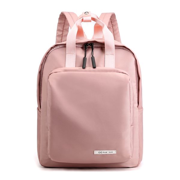 

8609 new double shoulder bag women travel trend campus junior high school students schoolbag leisure oxford backpack