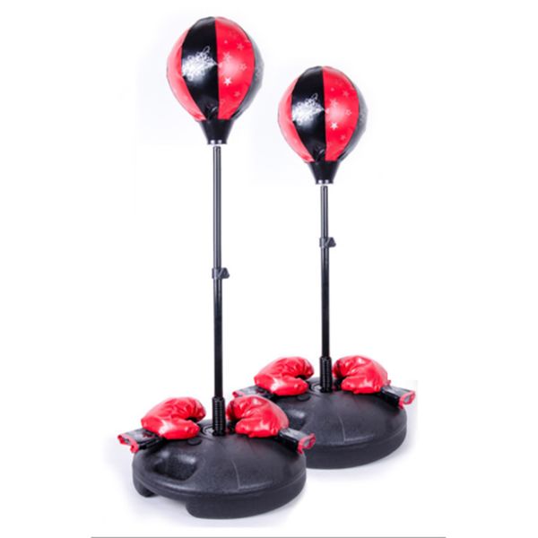 

adjustable child fitness boxing sports punching bag pu punch pear speed ball relaxed boxing punching bag speed bag sports toys