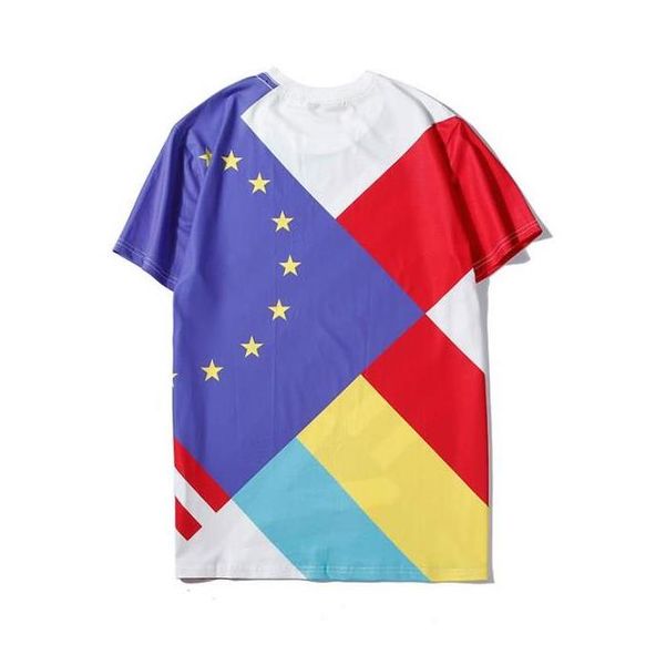 

2020 мужчины женщины дизайнер европ футболка трикотажная горячая звезда класса люкс с брюками kanyes high-end с ботинками рубашки tide бренд, White;black