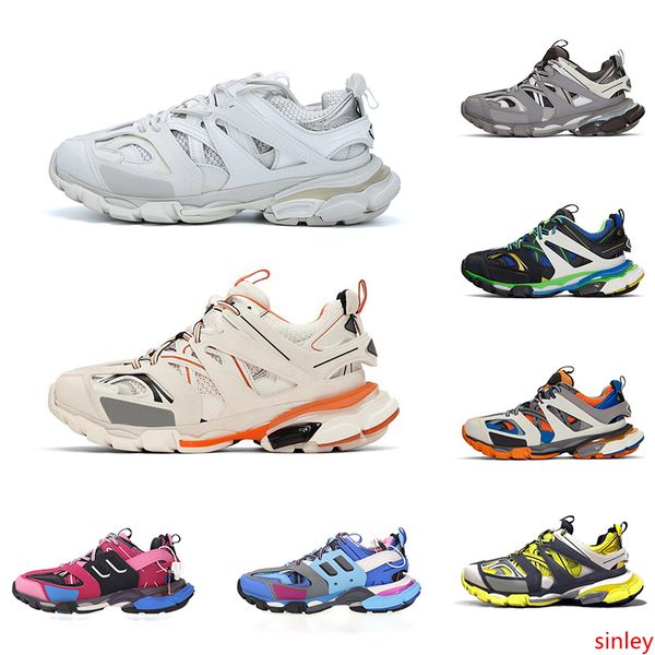 

2020 platform 3m track 3.0 triple s mens casual shoes triple black yellow men women jogging designer sports sneakers 36-45