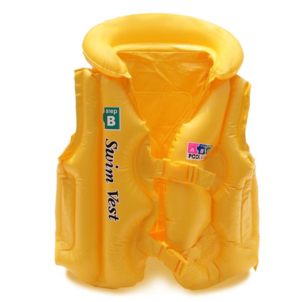

new kid life vest safety float inflatable swimming vest children baby life jacket safety swim floating drifting swimsuit vests
