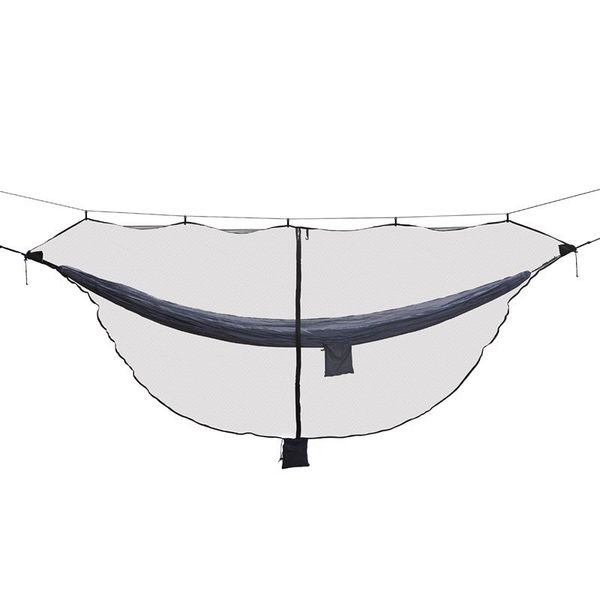 

detachable hammock bug mosquito net snugnet outfitters simple setup fits double hammocks 360 degree protection dual sided zipper