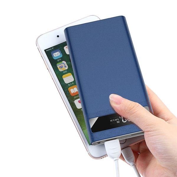 

joyroom 2.1a max quick charge led power bank 10000mah dual usb lcd powerbank external battery charger for mobile phones tablets