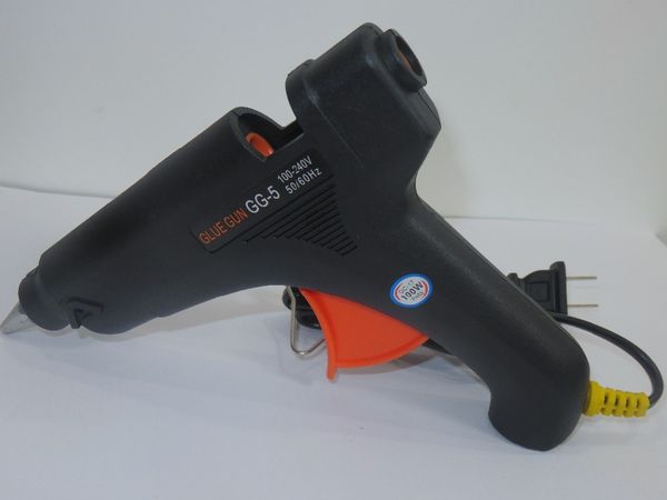 

100v-240v black melt glue gun for 11mm glue stick industrial mini guns thermo gluegun heat temperature tool 60w / 100w