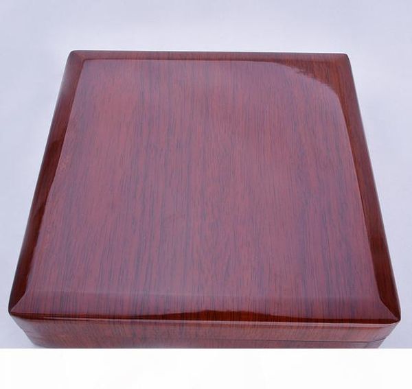 

wholesale solid wood pearl necklace jewelry box packing boxes mylh-009y, Black;white