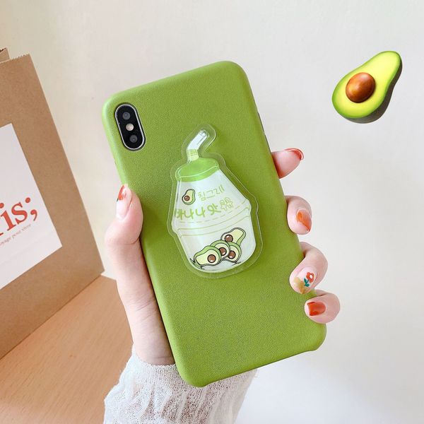 

for iphone 11 pro xs max xr pressure liquid phone case 6 7 8 x plus avocado durian 3d soft cell phone cases