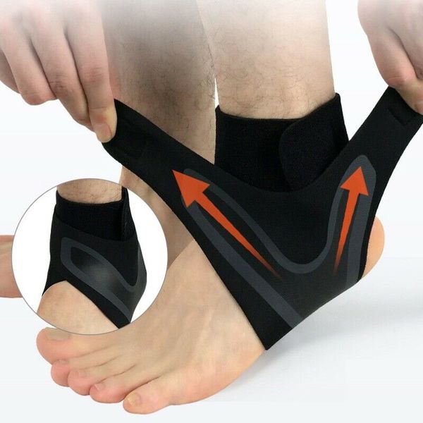 

adjustable ankle support brace foot sprains injury pain wrap guard protector ankle support foot brace guard sports shin protector feet