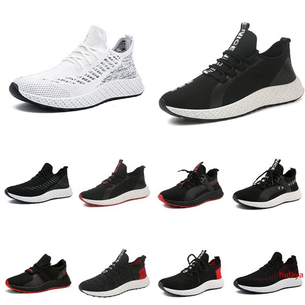 

горячие кроссовки для мужчин тройных черных белых красного chaussures hommes дышащих тренеров мужского athletic спорта кроссовки zapatos 39