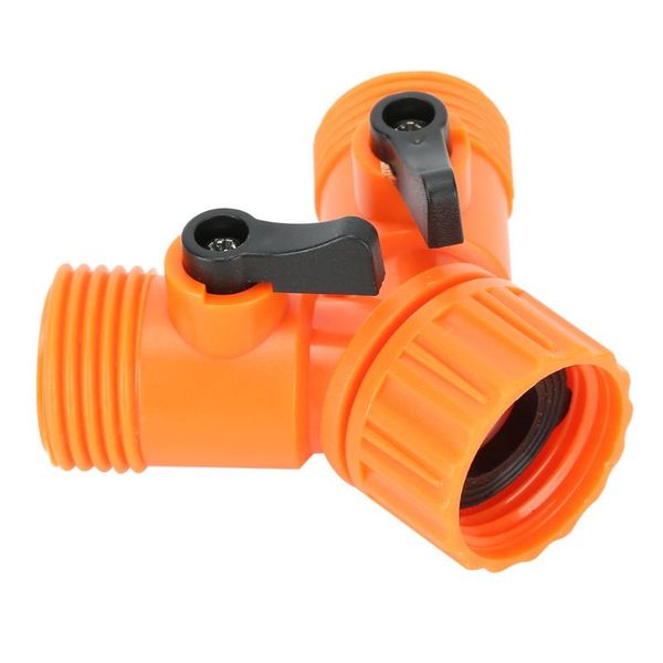 

control valve 2pcs g3/4 2-way faucet adapter control valve with independent switches garden fittings garden faucet adapter