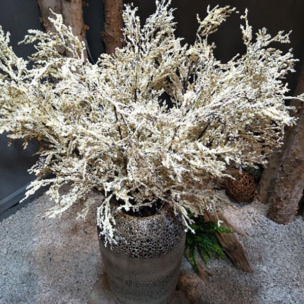 

большой размер искусственные цветы стержень сухой ветви шелковые цветы живые украшения дома цветок стены свадебные украшения невесты букет