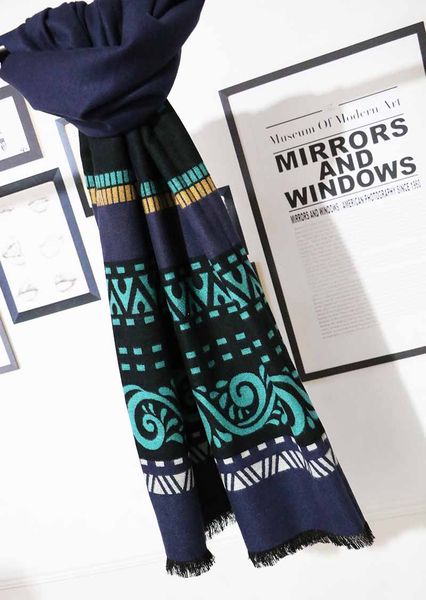 

2019 new women's winter scarf cashmere leopard scarves shawls soft wool pashmina for ladies warm winter poncho hijabs foulard, Blue;gray