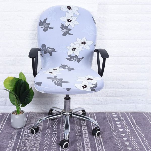 

elastic armchair covers anti-slip seats cover office chair slipcover rotating chair protector removable couch cover