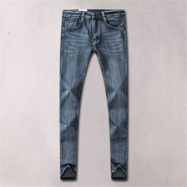 

мода pantalon де дизайнер налить hommes рваного red line design тонкого джинсы человек байкер дизайнер лицо маска брюки hommes blue jeans