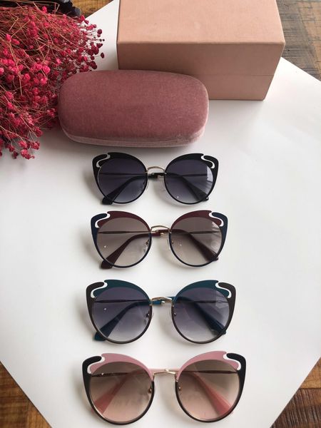 

designed sunglasses - stylish new 2019 polarized sunglasses for women smu57t 100% radiation resistant size54-20-140, White;black