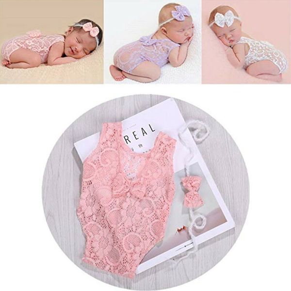 

newborn lace jumpsuit baby girls boys angel wings costume p pgraphy prop outfits, Blue